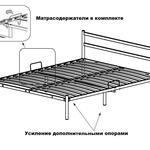 Двухспальная кровать Мета в Пензе