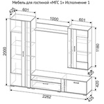 Гостиная МГС 1 в Пензе